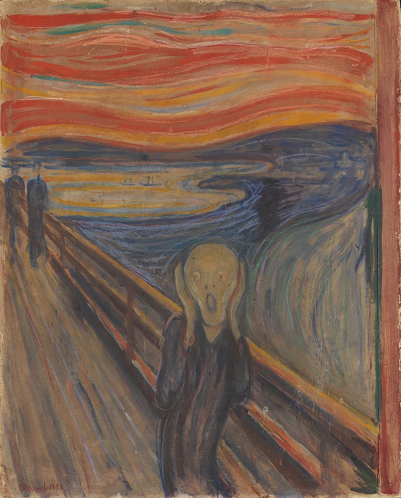 L'urlo di munch - antiquariato